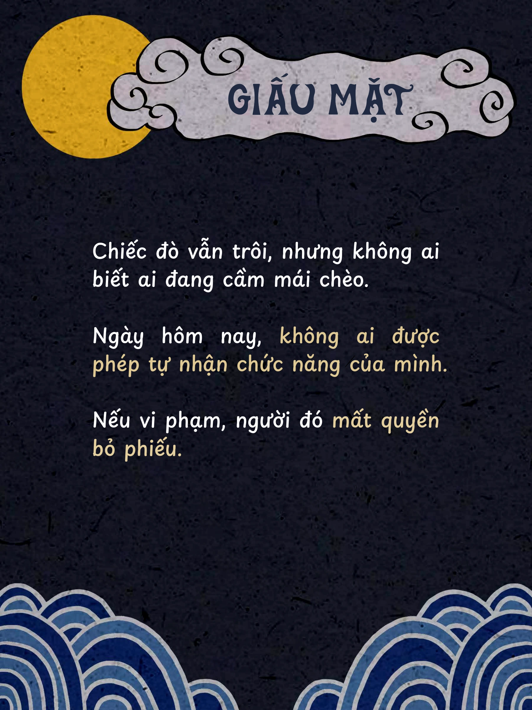 Thẻ bối cảnh Giấu Mặt